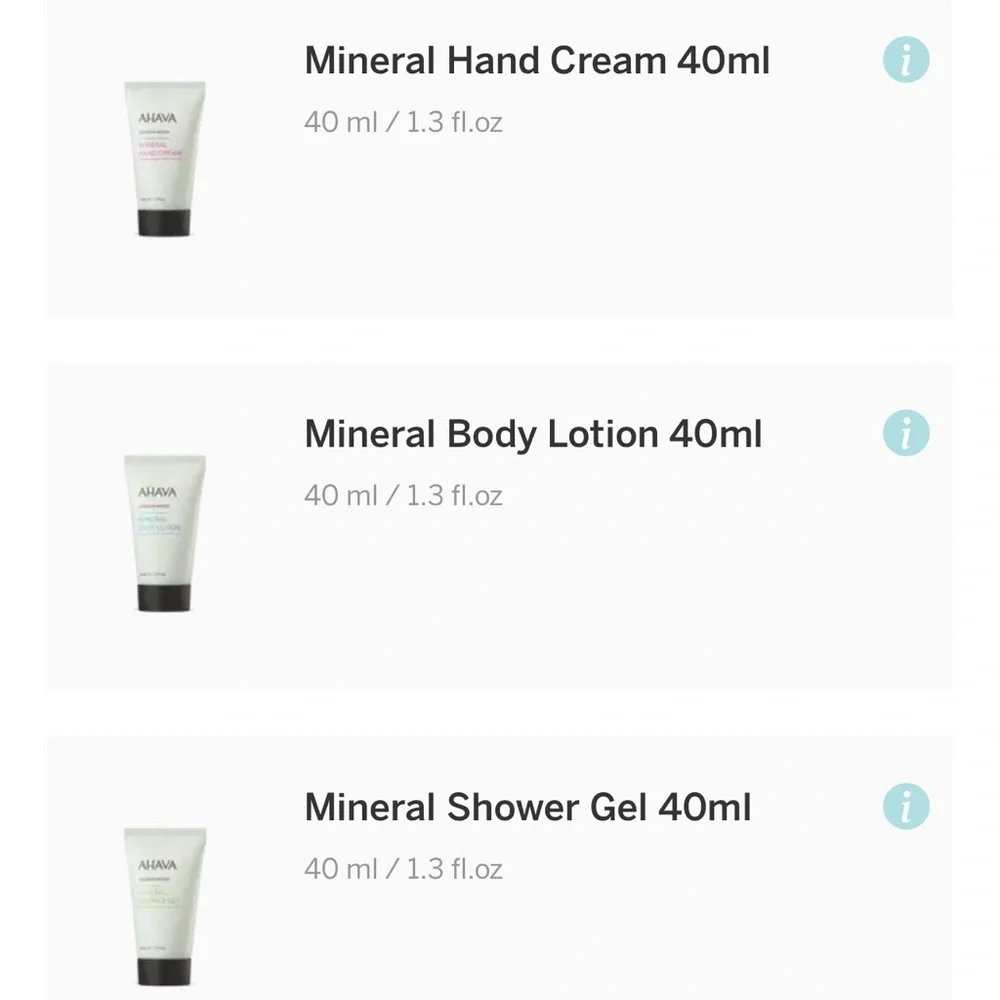 AHAVA Beyond Boundaries Triple Treat - Hand Cream, Body Lotion, Shower Gel Set - Picture 2 of 8